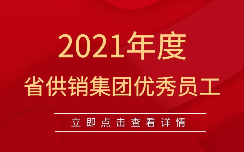 2021年度省DB旗舰集团优秀员工